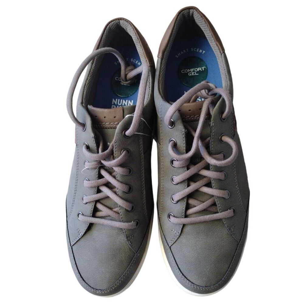Nunn‎ Bush Shoes Kore City Walk Men 11.5 M Charcoal 84819-013 Lace to Toe Oxford